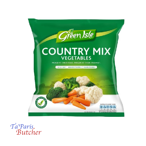 Country mix vegetables_Green Isle Taparis butcher Malta