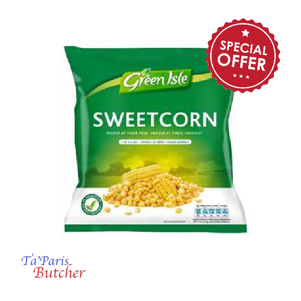 SSpeciall offerweet corn_Green Isle Taparis Butcher Malta