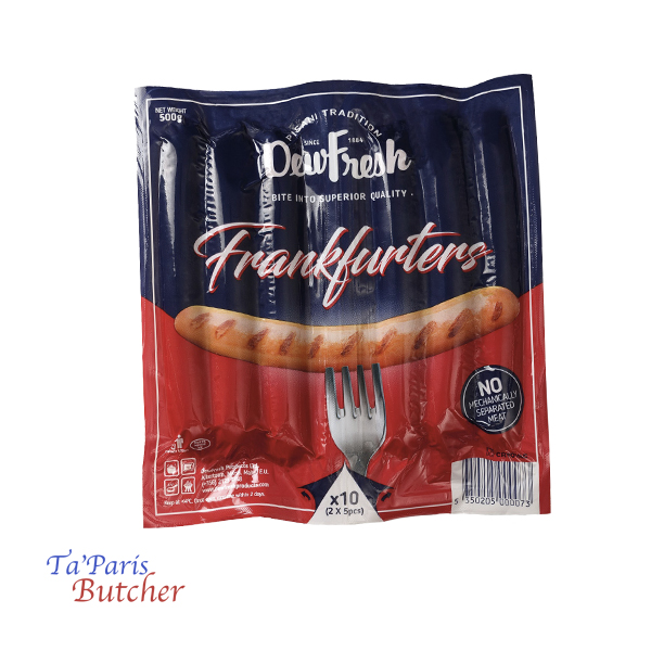 Frankfurters sausages taparisbutcher