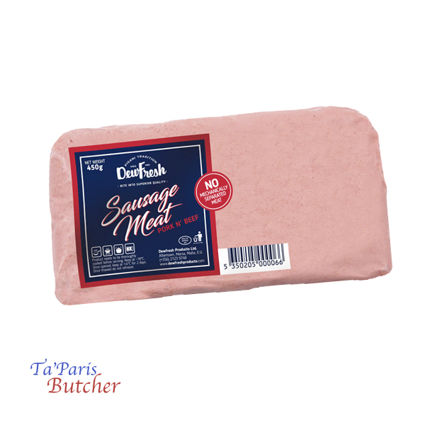 sausage meat taparis butcher malta online shop
